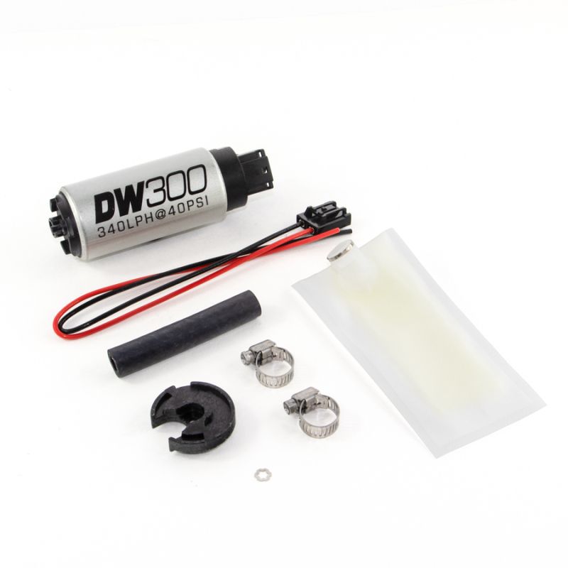DeatschWerks DW300 Fuel Pumps w/Kits 9-301-0848 Image 1