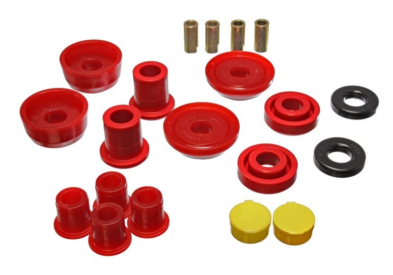 Energy Suspension Cntrl Arm Bushings - Red 3.3164R Image 1