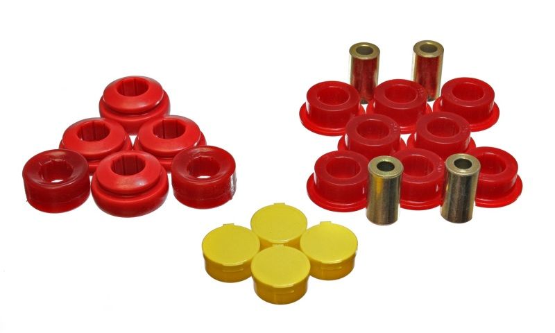Energy Suspension Cntrl Arm Bushings - Red 16.3118R Image 1