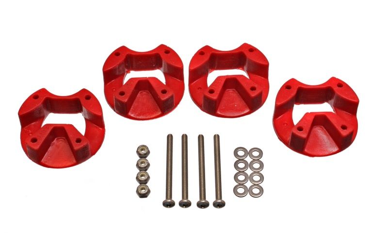 Energy Suspension Motor Mounts - Red 5.1109R Image 1