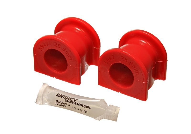 Energy Suspension Sway Bar Bushings - Red 16.5141R Image 1