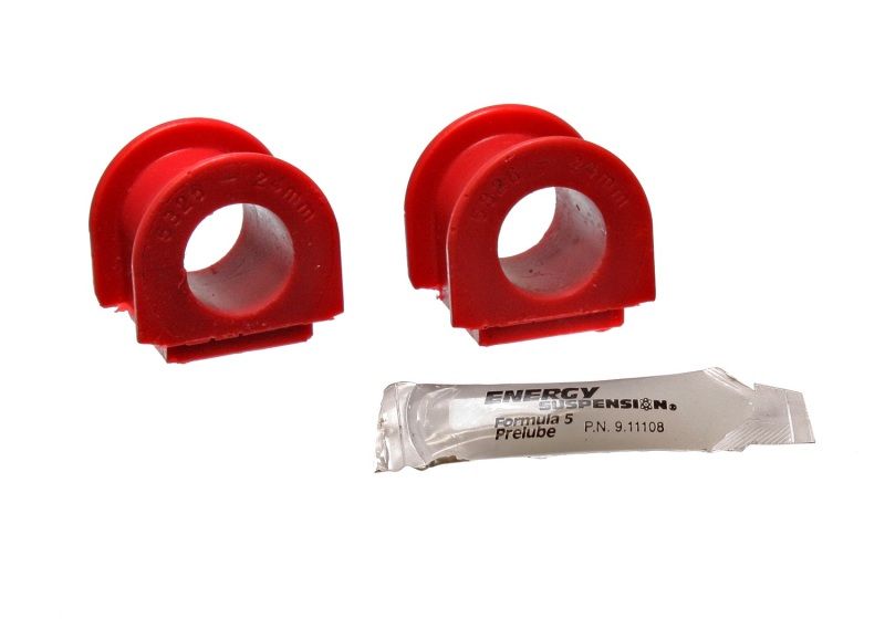 Energy Suspension Sway Bar Bushings - Red 16.5105R Image 1