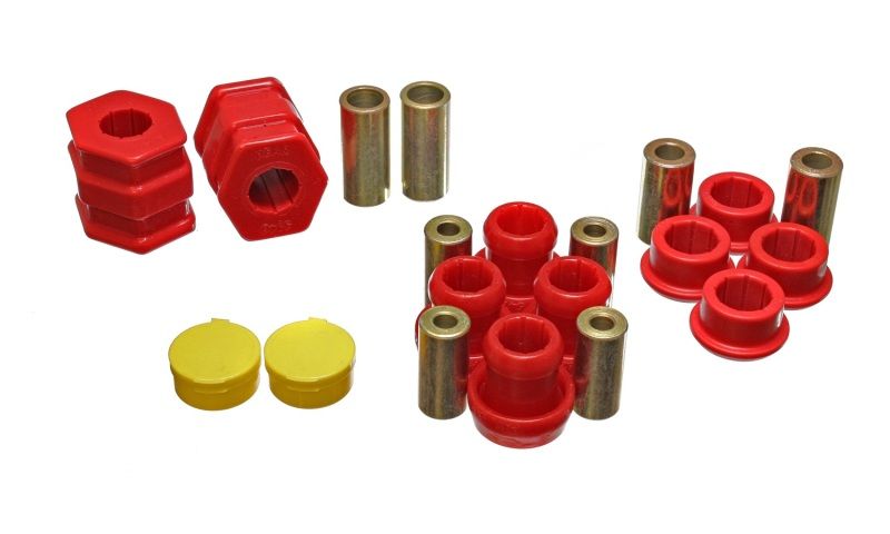 Energy Suspension Cntrl Arm Bushings - Red 16.3115R Image 1