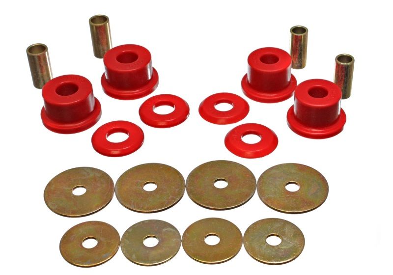 Energy Suspension Subframe Bushings - Red 5.4105R Image 1