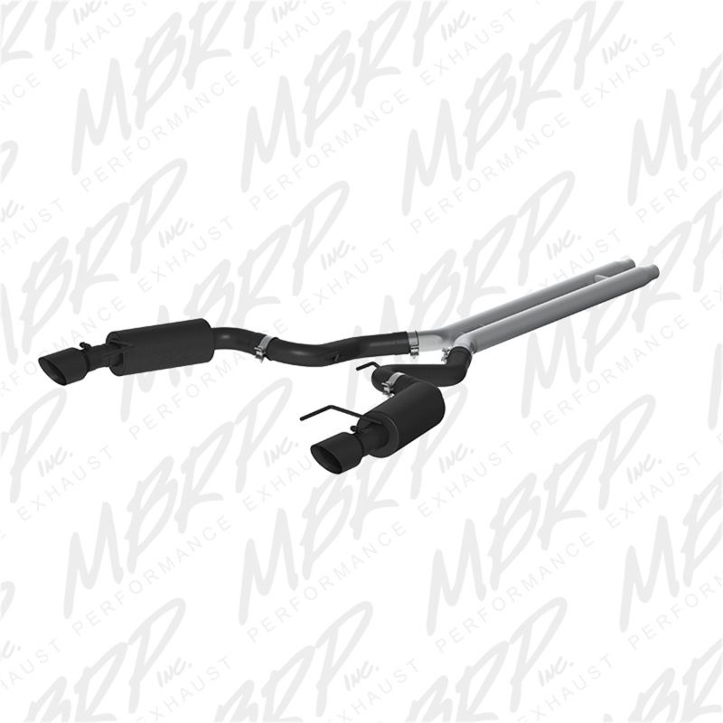 MBRP Catback Exhaust BLK S7239BLK Image 1
