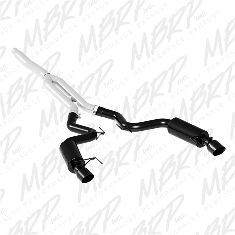 MBRP Catback Exhaust BLK S7274BLK Image 1