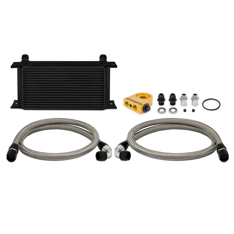 Mishimoto Oil Cooler - Universal - Tstat MMOC-ULTBK Image 1