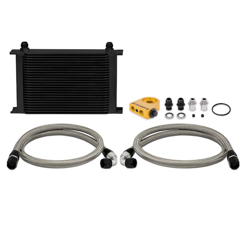Mishimoto Oil Cooler - Universal - Tstat MMOC-UHTBK Image 1