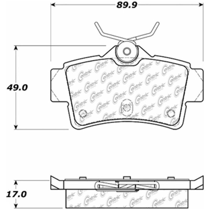 Stoptech Street Brake Pads 308.06270 Image 1