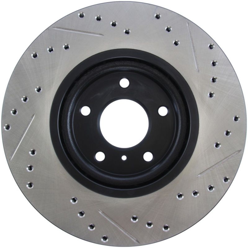 Stoptech Slot & Drill Brake Rotors 127.42080R Image 1