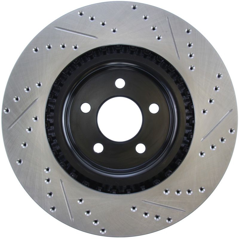 Stoptech Slot & Drill Brake Rotors 127.61089R Image 1