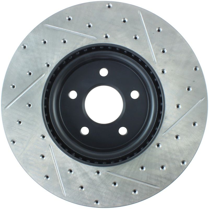 Stoptech Slot & Drill Brake Rotors 127.39038R Image 1