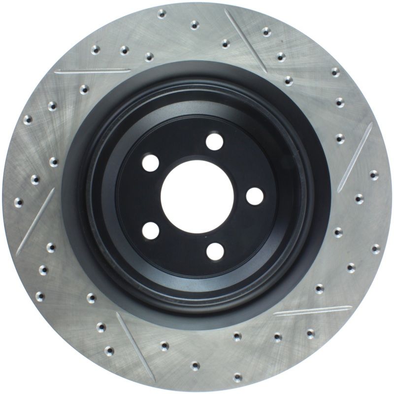 Stoptech Slot & Drill Brake Rotors 127.63064R Image 1