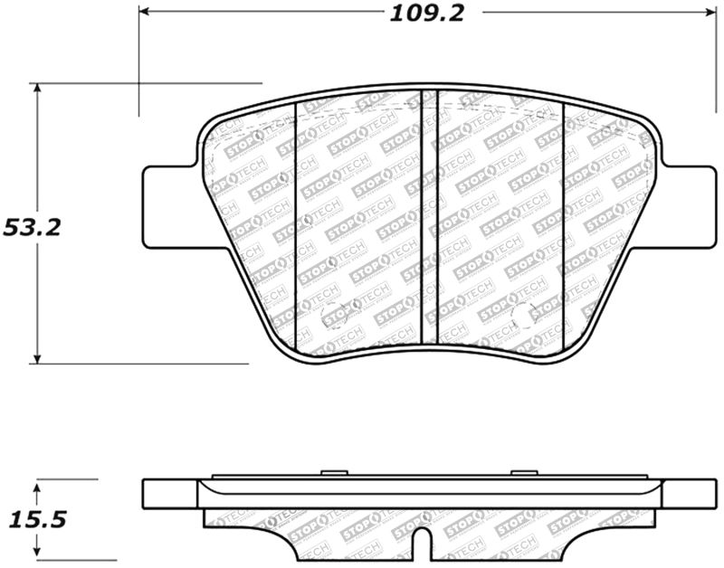 Stoptech Sport Brake Pads 309.14560 Image 1