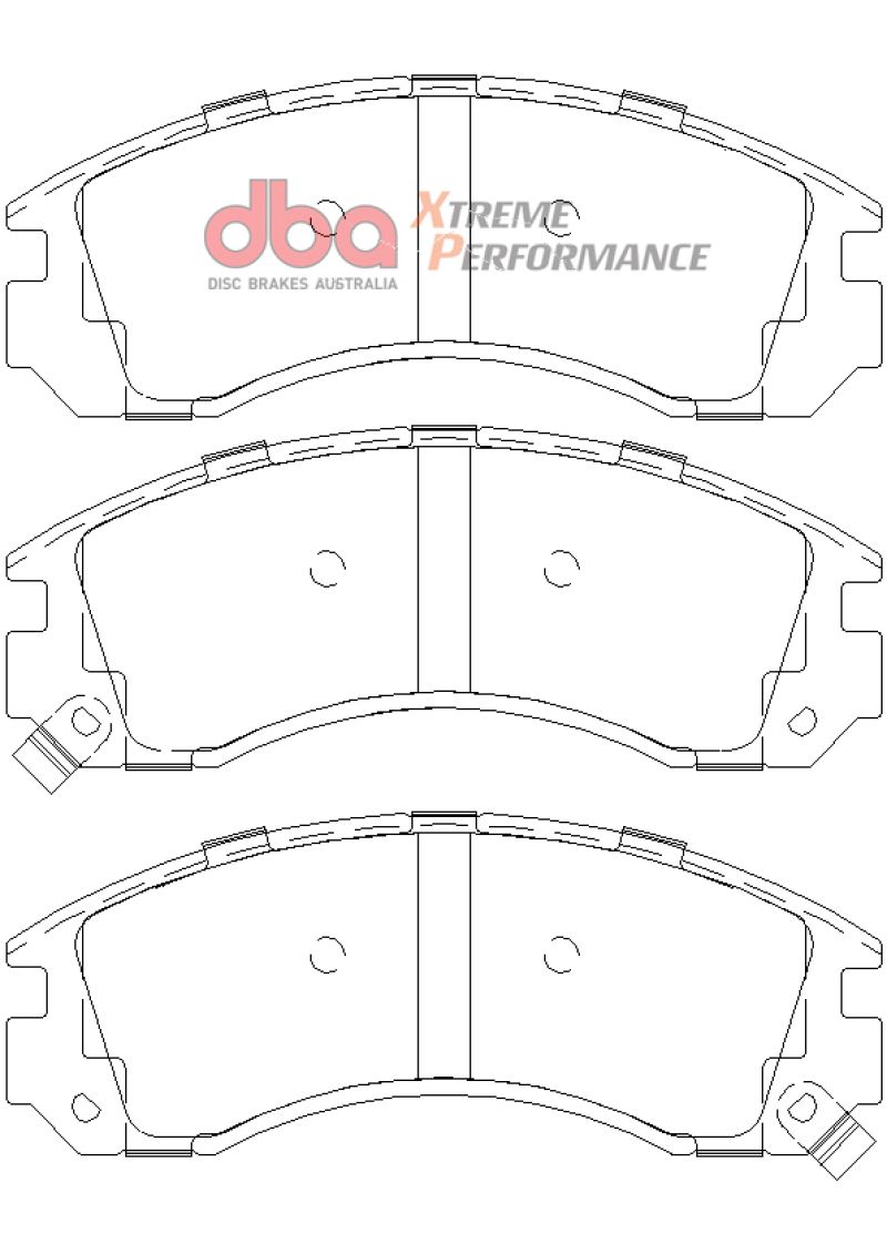 DBA XP650 Brake Pads DB1223XP Image 1
