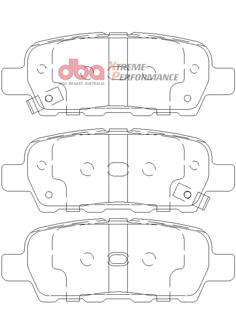 DBA XP650 Brake Pads DB1509XP Image 1