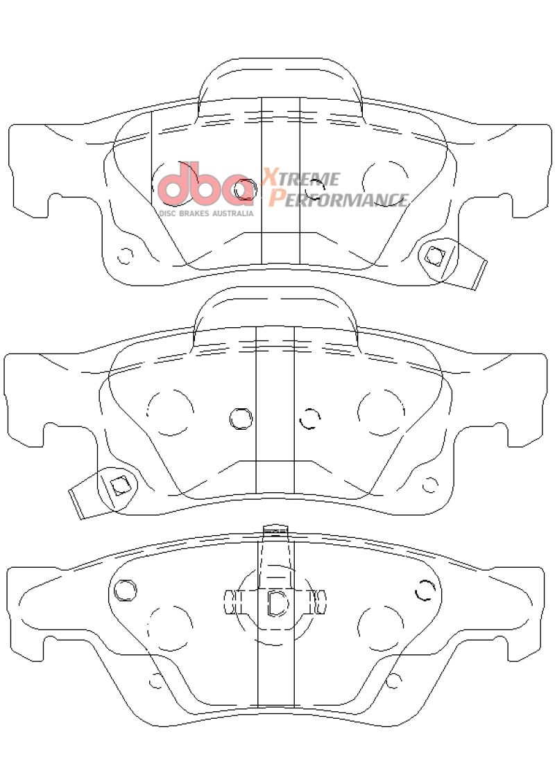 DBA XP650 Brake Pads DB2217XP Image 1