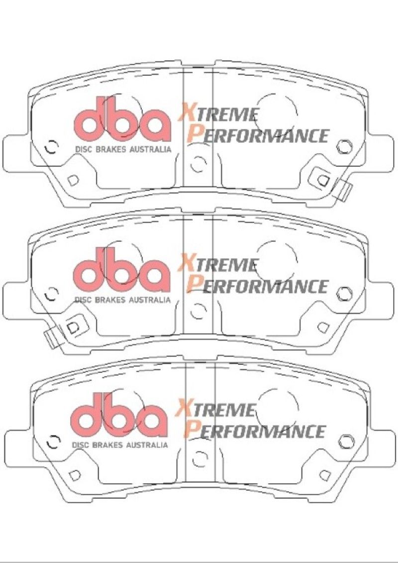 DBA XP650 Brake Pads DB9022XP Image 1