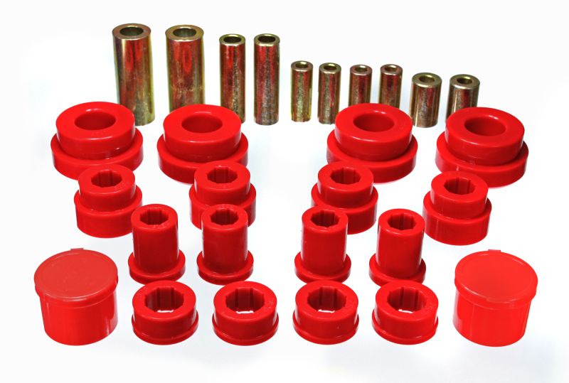 Energy Suspension Cntrl Arm Bushings - Red 7.3121R Image 1