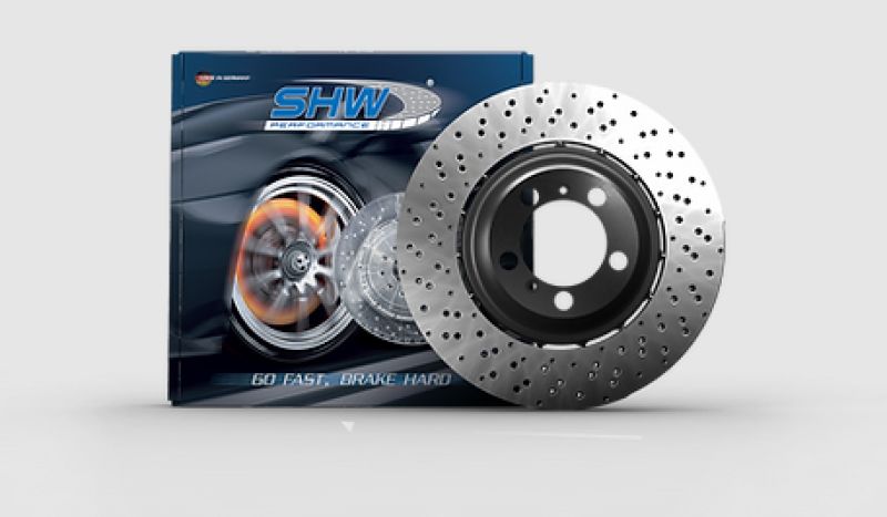 SHW Performance Drilled Lightweight Rotors BRR42504 Image 1