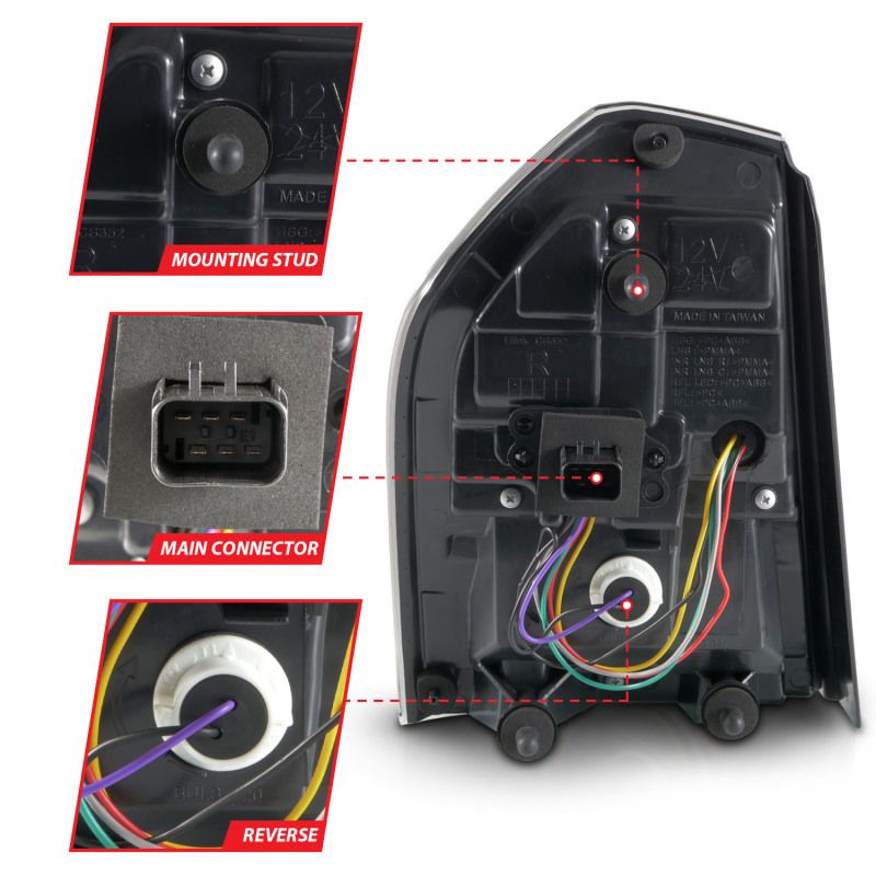 ANZO LED Taillights 321343 Image 1