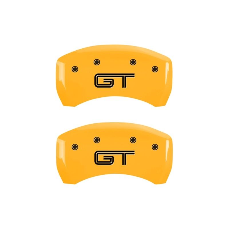 MGP Caliper Covers 2 Logo 10010RMG2YL Image 1