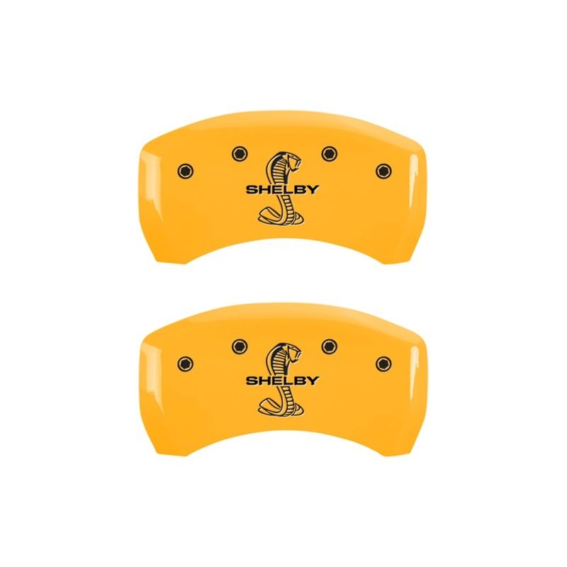 MGP Caliper Covers 2 Logo 10203RSBYYL Image 1