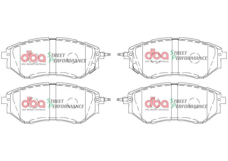 DBA SP500 Brake Pads DB1722SP Image 1