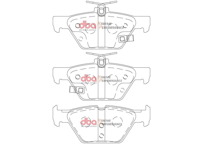 DBA XP Performance Brake Pads DB2398XP Image 1