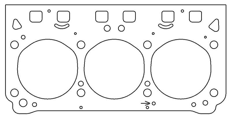 Cometic Gasket Head Gaskets C5721-098 Image 1