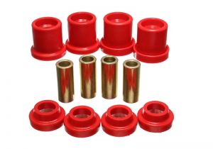 Energy Suspension Subframe Bushings - Red 7.4102R