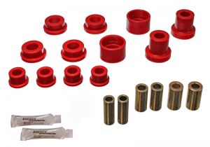Energy Suspension Cntrl Arm Bushings - Red 5.3113R