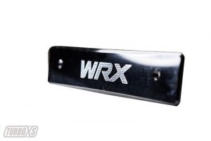 Turbo XS License Plate Relocation WS08-LPD-BLK-WRX