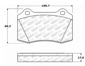 Stoptech Street Brake Pads 305.05920