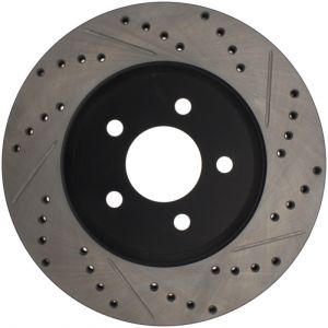 Stoptech Slot & Drill Brake Rotors 127.61086L