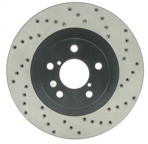 Stoptech Drilled Sport Brake Rotors 128.47018L