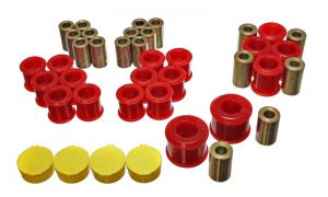 Energy Suspension Cntrl Arm Bushings - Red 7.3116R