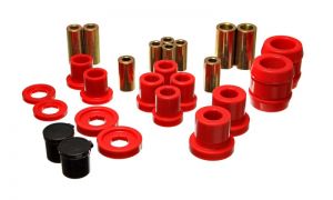 Energy Suspension Cntrl Arm Bushings - Red 16.3120R