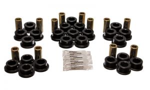 Energy Suspension Cntrl Arm Bushings - Black 8.3127G
