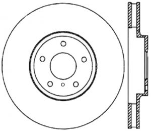 Stoptech Slot & Drill Brake Rotors 127.42080CL