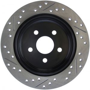 Stoptech Slot & Drill Brake Rotors 127.63054L