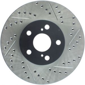 Stoptech Slot & Drill Brake Rotors 127.44114L
