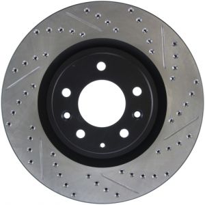 Stoptech Slot & Drill Brake Rotors 127.45071L