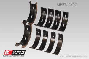 King Engine Bearings Main Bearings MB5740XPG0.25
