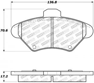 Stoptech Sport Brake Pads 309.06000