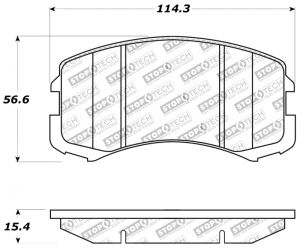 Stoptech Sport Brake Pads 309.09040