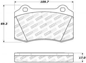 Stoptech Sport Brake Pads 309.05920