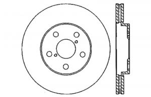 Stoptech Drilled Sport Brake Rotors 128.44140L