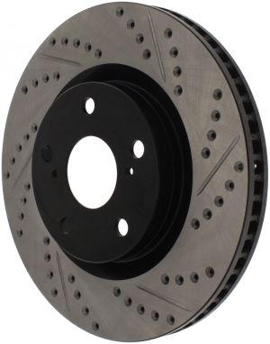 Stoptech Slot & Drill Brake Rotors 127.44146L