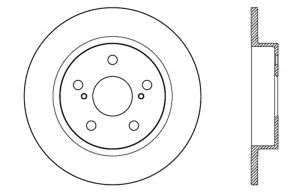 Stoptech Slot & Drill Brake Rotors 127.44179R